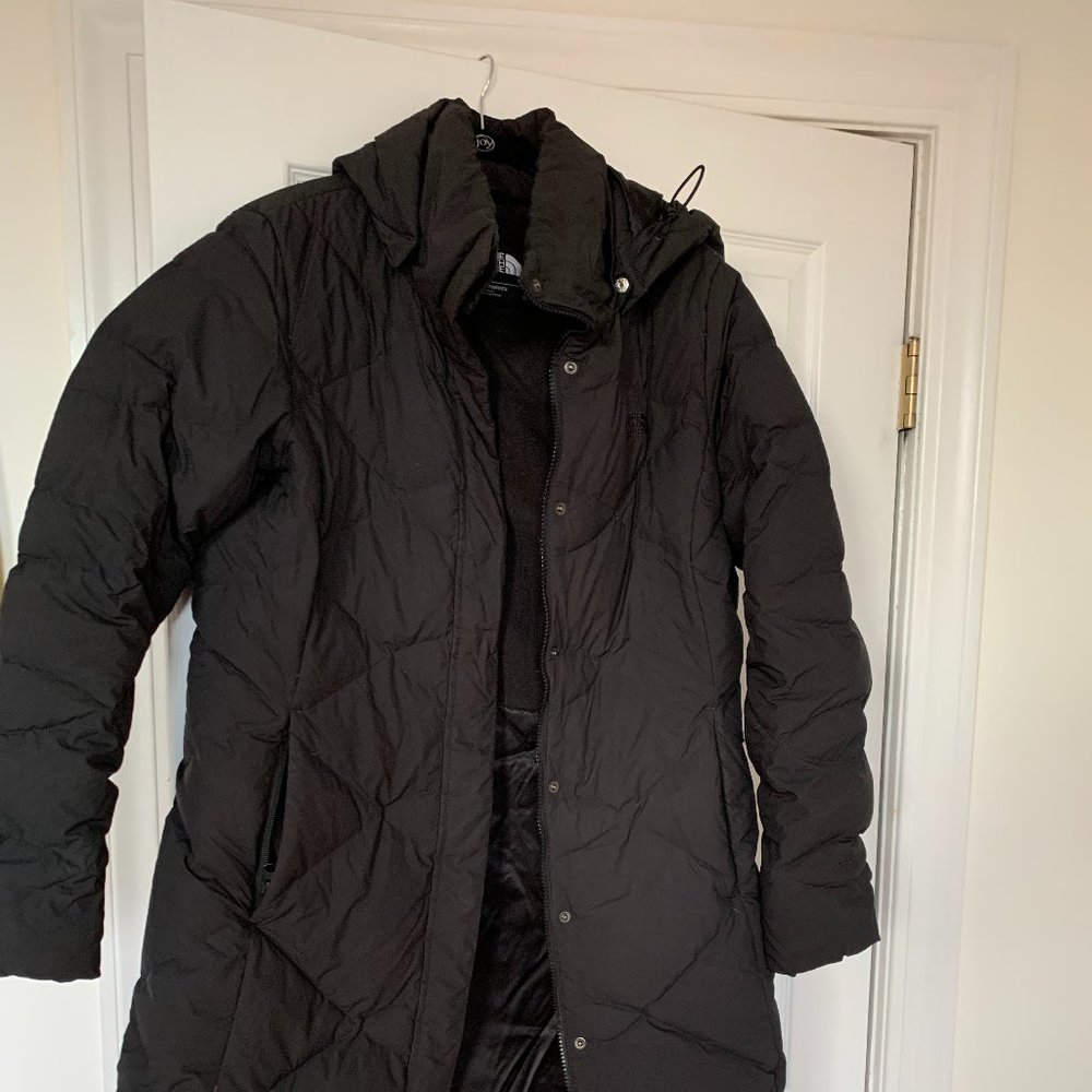 North Face Parka, Black, L
